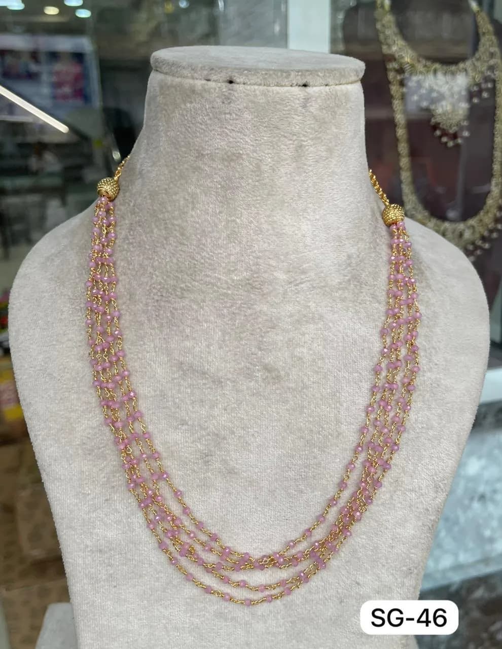 Multi colour beads mala 4