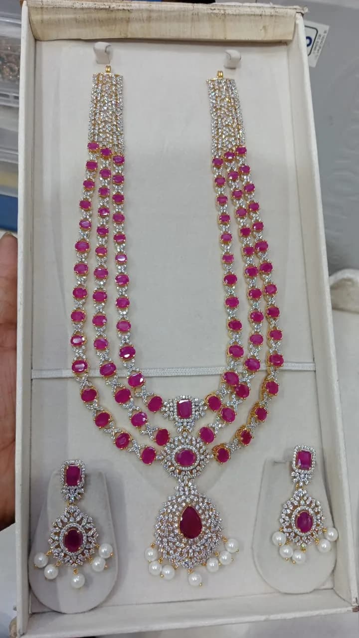 Premium CZ Stone Long haram