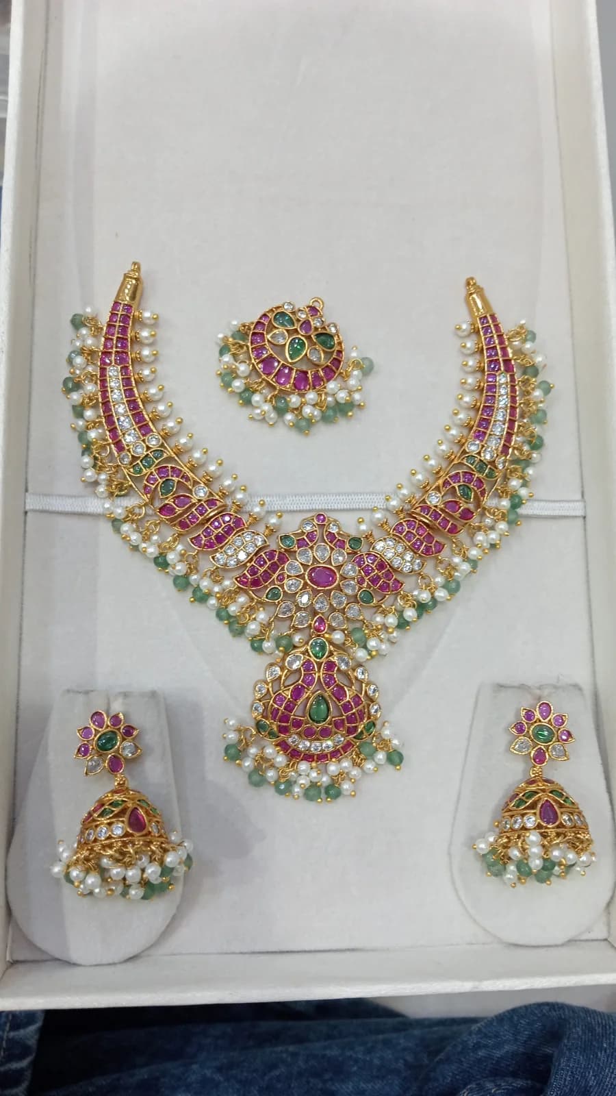 Changeable pendant Jadau Kundan