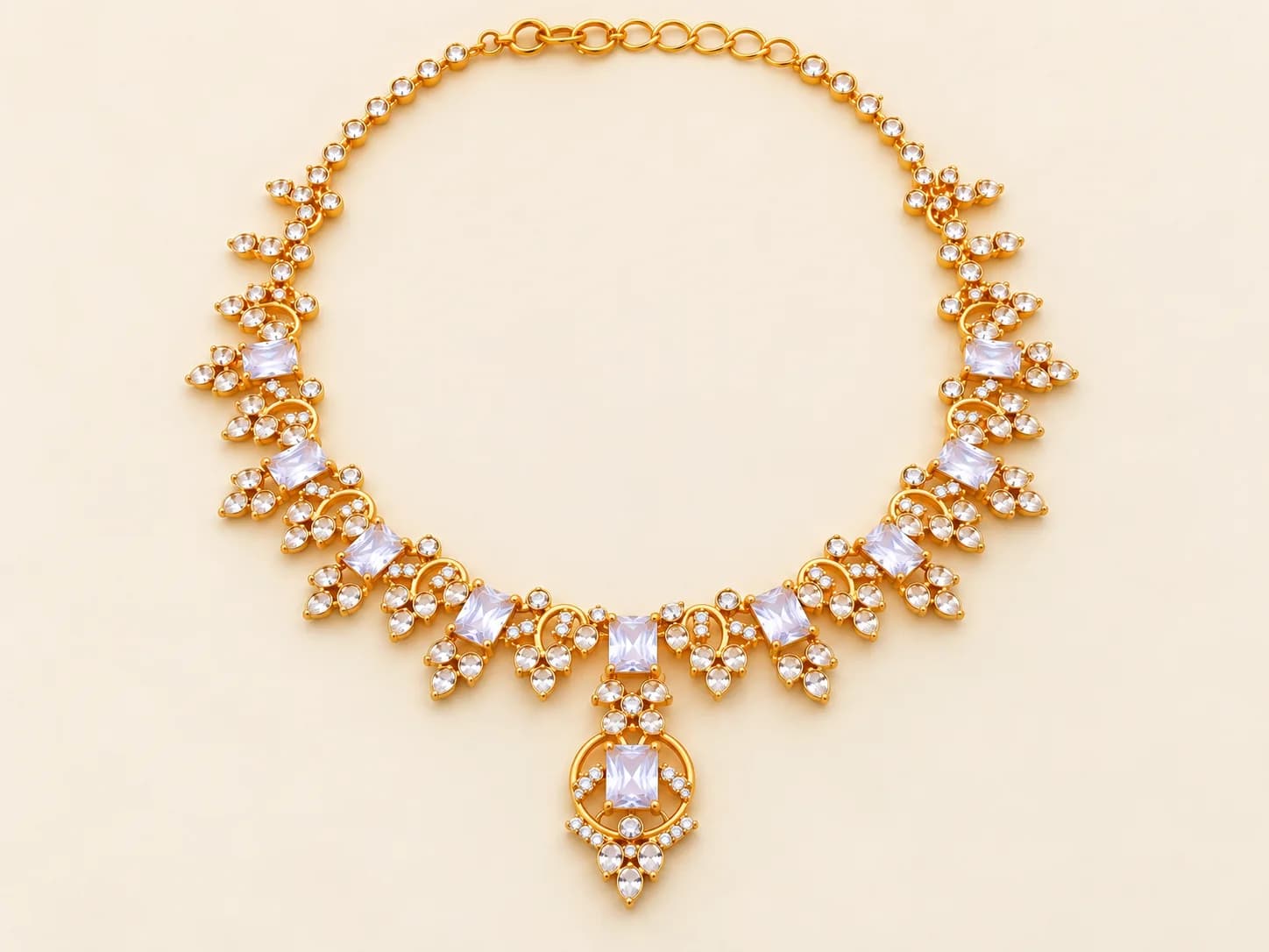 Vintage Uncut diomond Necklaces